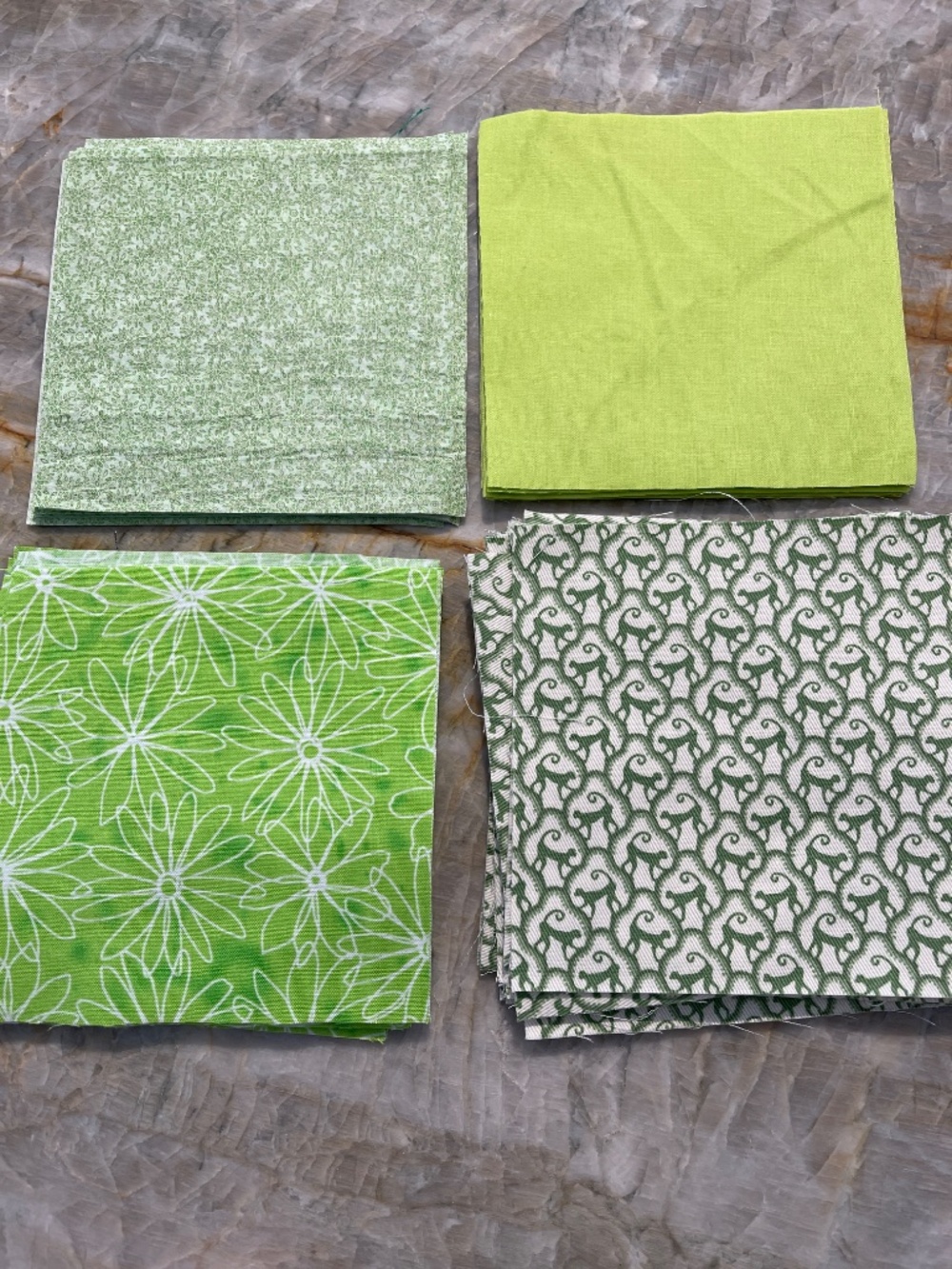 5" Inch Quilt Squares 70 Count
